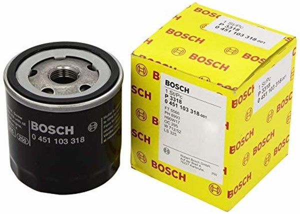 Opel Astra H Yağ Filtresi Bosch Marka 650401 6